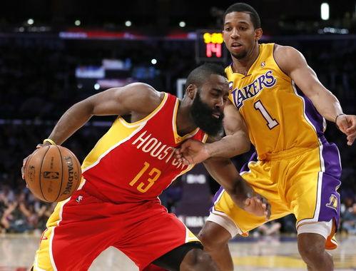 NBA常规赛 火箭VS湖人,激战正酣！”